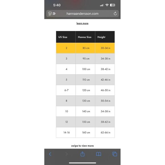 Hanna Andersson Girls Dress Sleeveless w/ Pockets Yellow Sun Print - Picture 7 of 8